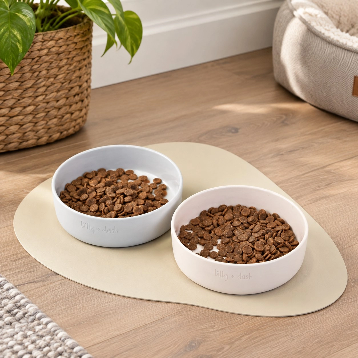 Lilly+Dash sets de table asymétriques — Paniers et caisses