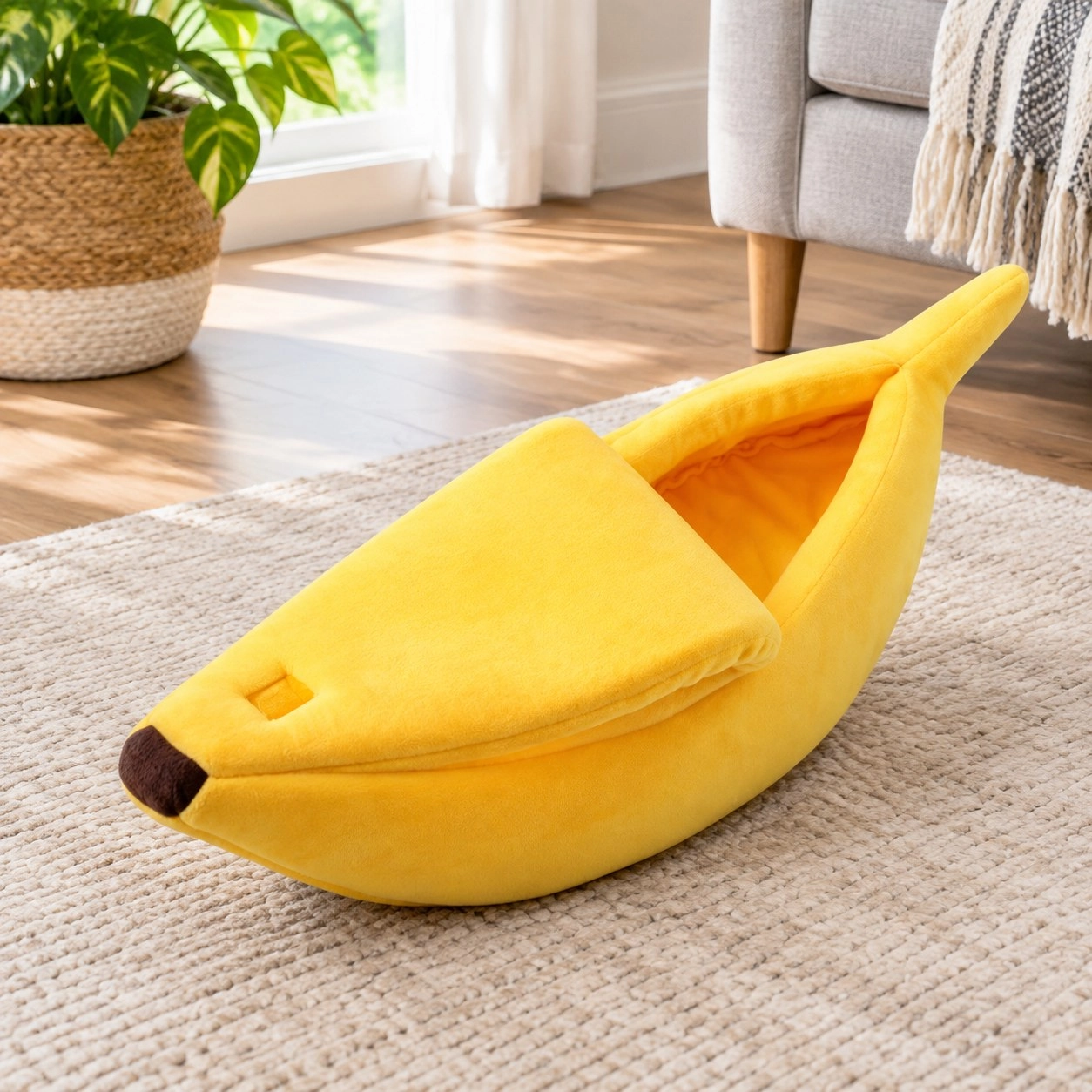 Oba Couchage banane pour chat — Arbres à chat et griffoirs