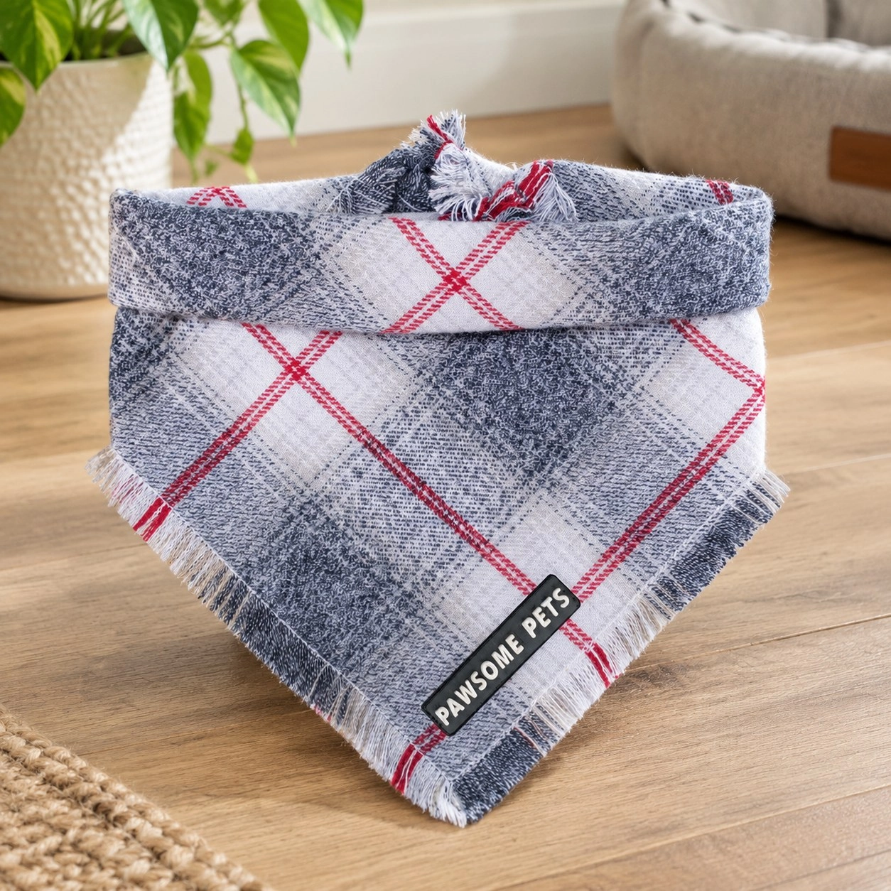 Pawsome Pets New York Bandana - Ash — Vêtements pour chiens