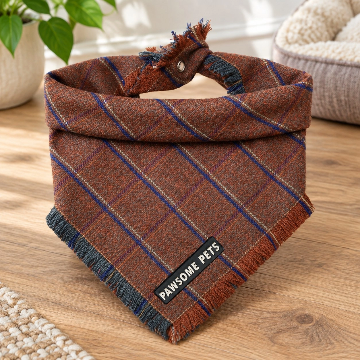 Pawsome Pets New York Bandana - Cedar — Vêtements pour chiens