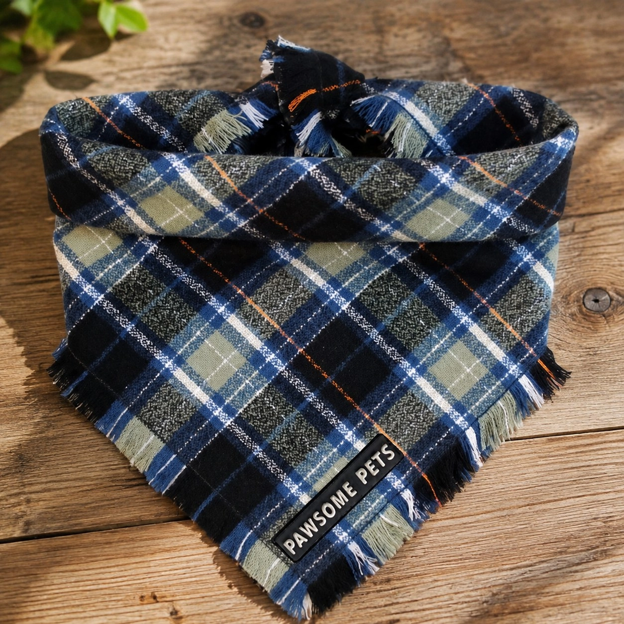 Pawsome Pets New York Bandana - Cedarwood — Vêtements pour chiens