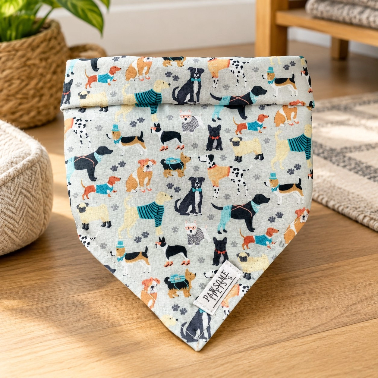 Pawsome Pets New York Bandana - Dapper doggy — Vêtements pour chiens