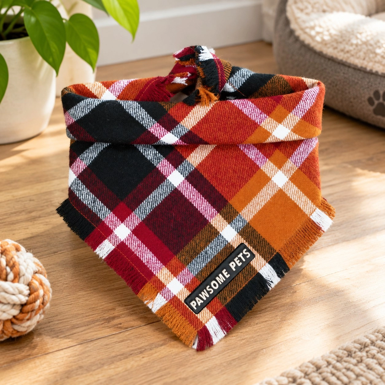 Pawsome Pets New York Bandana - Harvest — Vêtements pour chiens