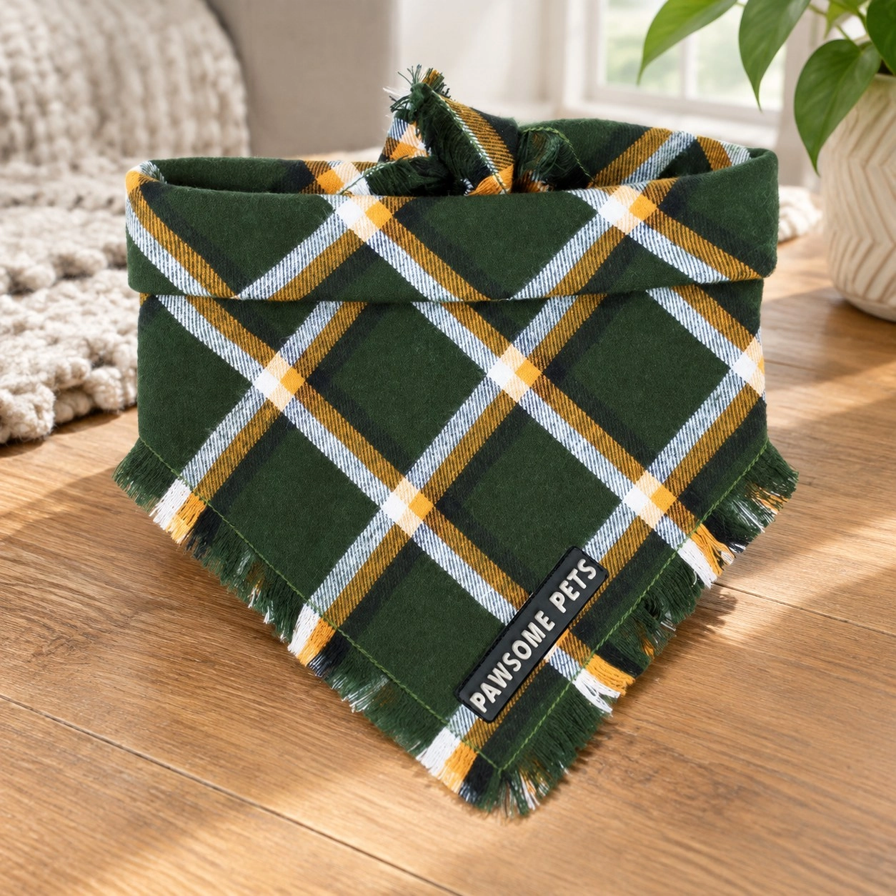 Pawsome Pets New York Bandana - Juniper — Vêtements pour chiens