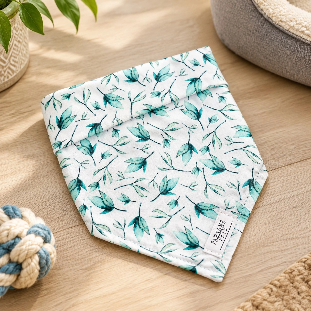 Pawsome Pets New York Bandana - Leaf — Vêtements pour chiens