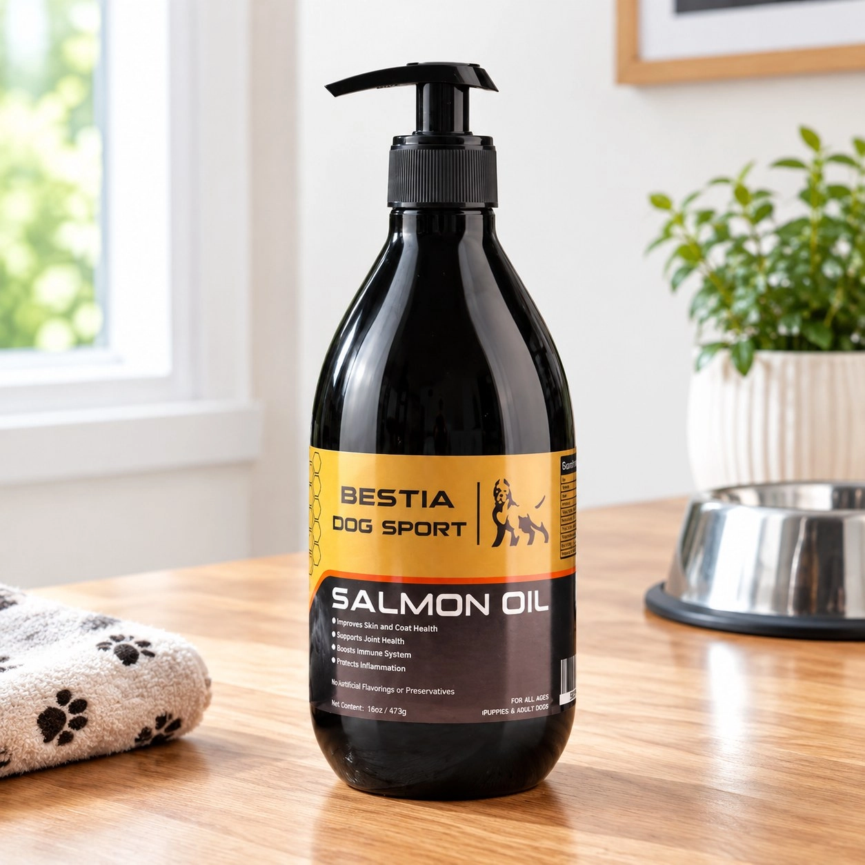 Bestia Dog Sport Huile de saumon BDS — Compléments