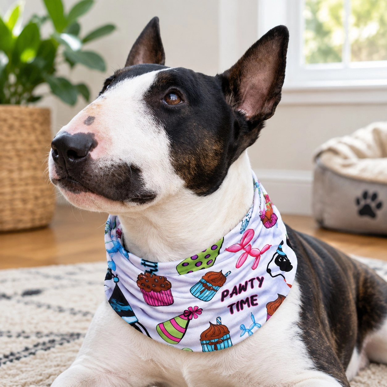 Pup Scruffs Tour de cou pour chien Birthday Pawty — Vêtements pour chiens