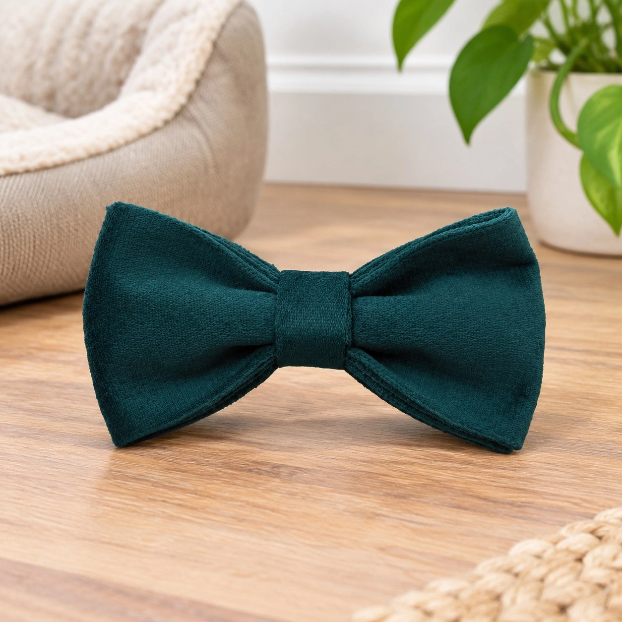 Pawsome Pets New York Nœud papillon - Vert foncé — Vêtements pour chiens