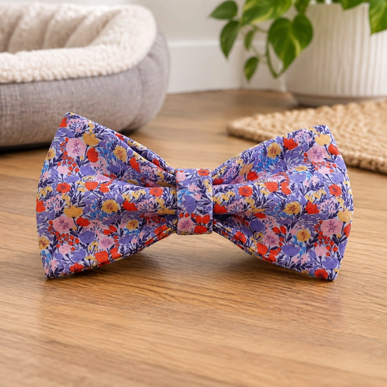 Pawsome Pets New York Nœud papillon - Flowers garden — Vêtements pour chiens