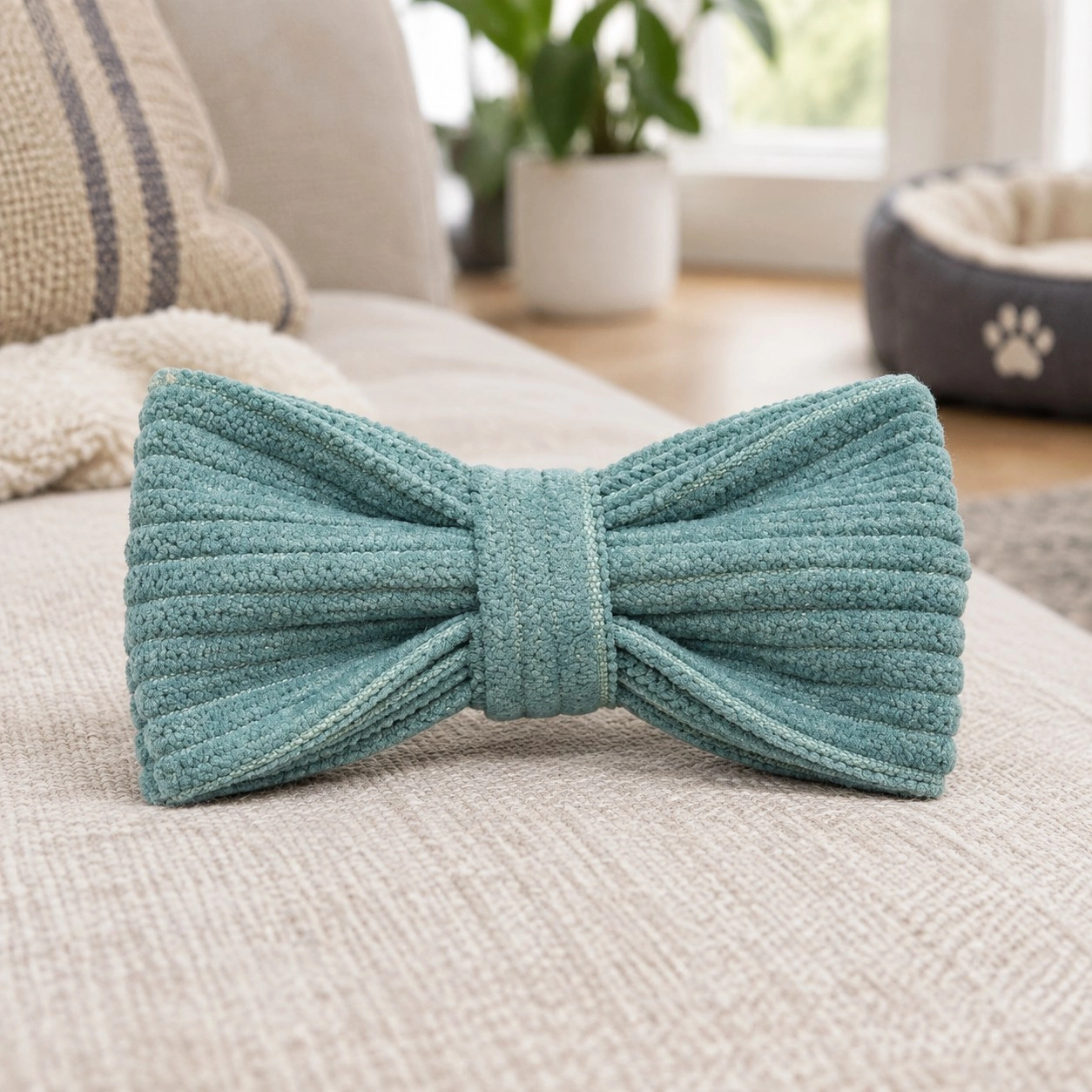 Bowtie - Ice snow blue — Bandanas, bows and coats