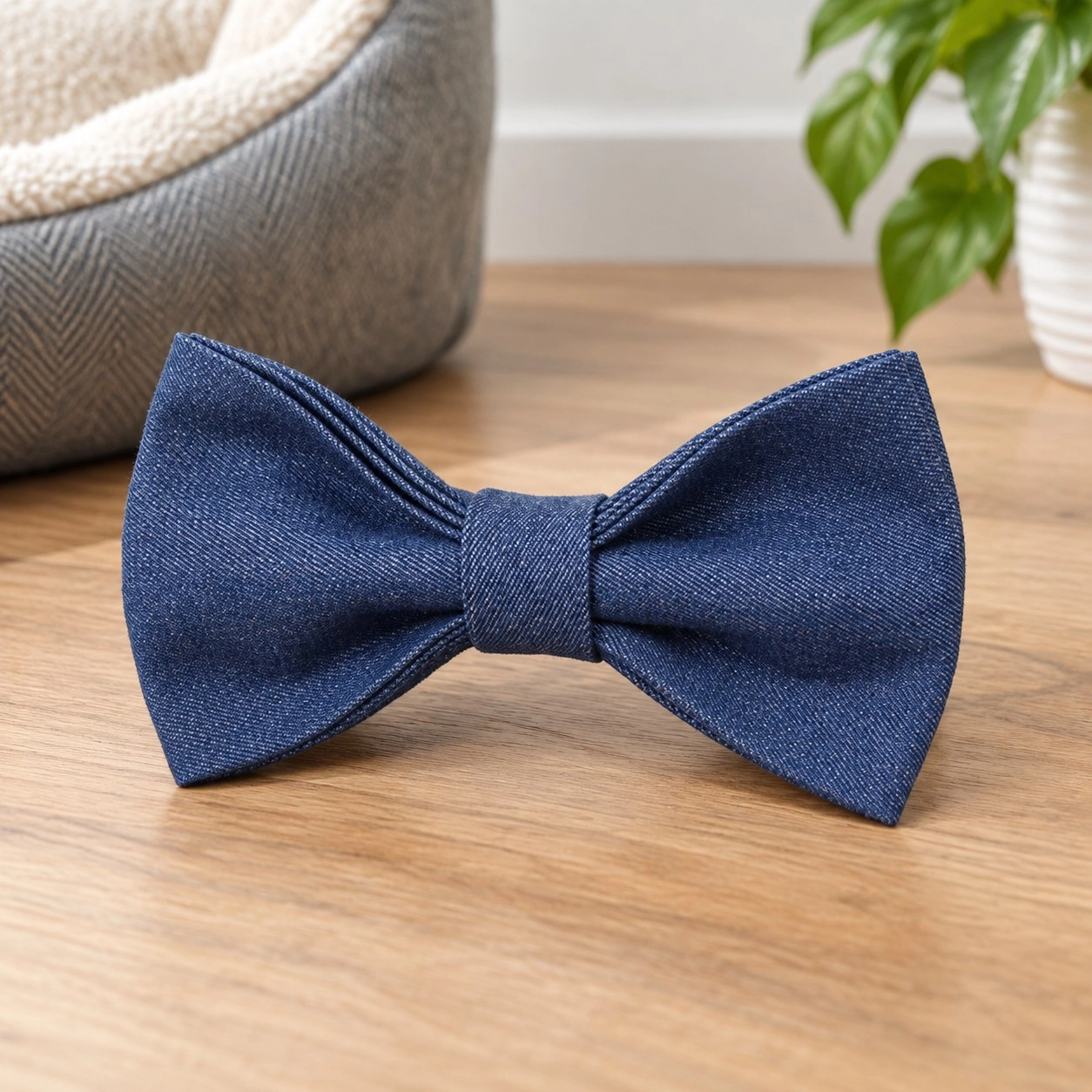Pawsome Pets New York Nœud papillon - Jeans blue — Vêtements pour chiens