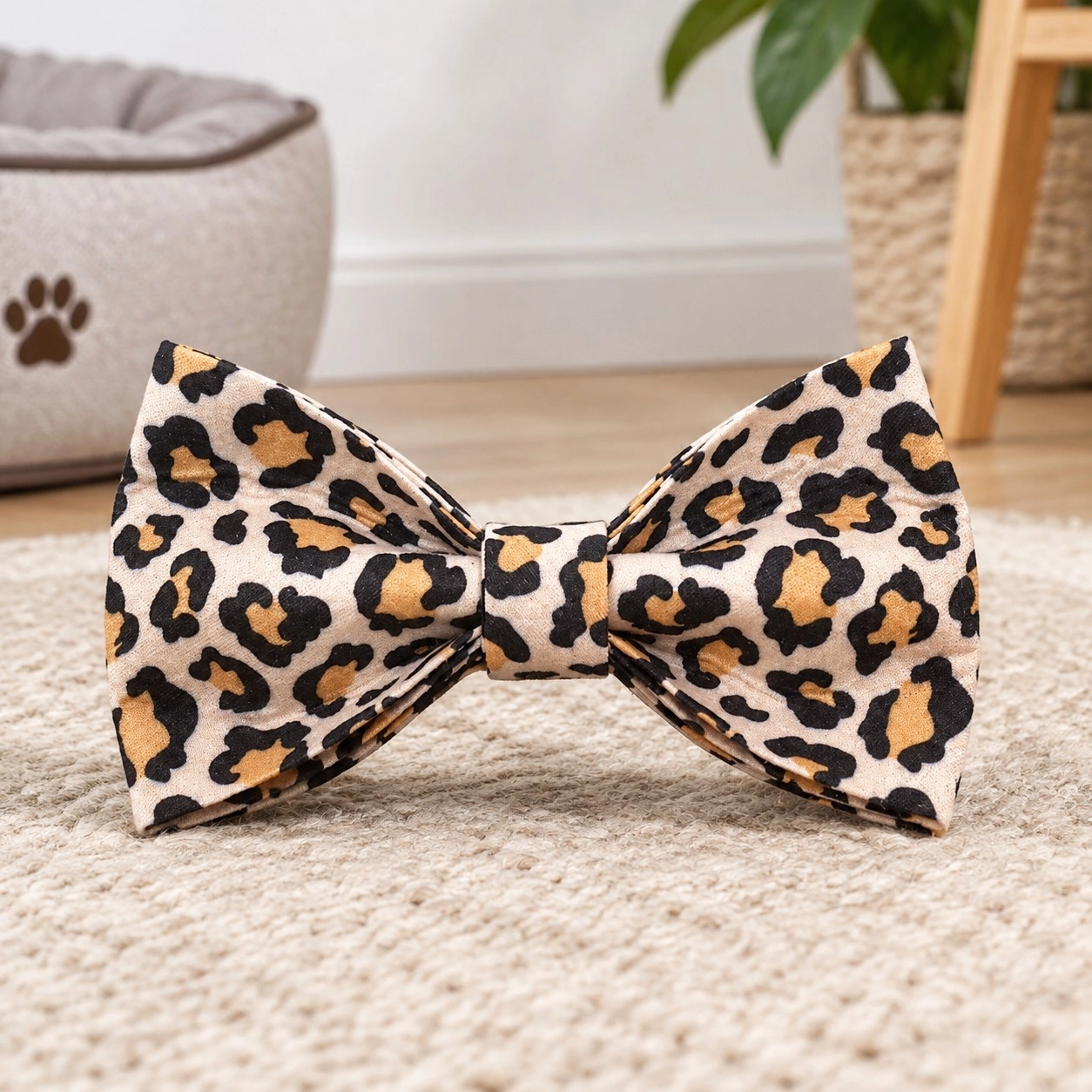 Bowtie - Leopard — Bandanas, bows and coats