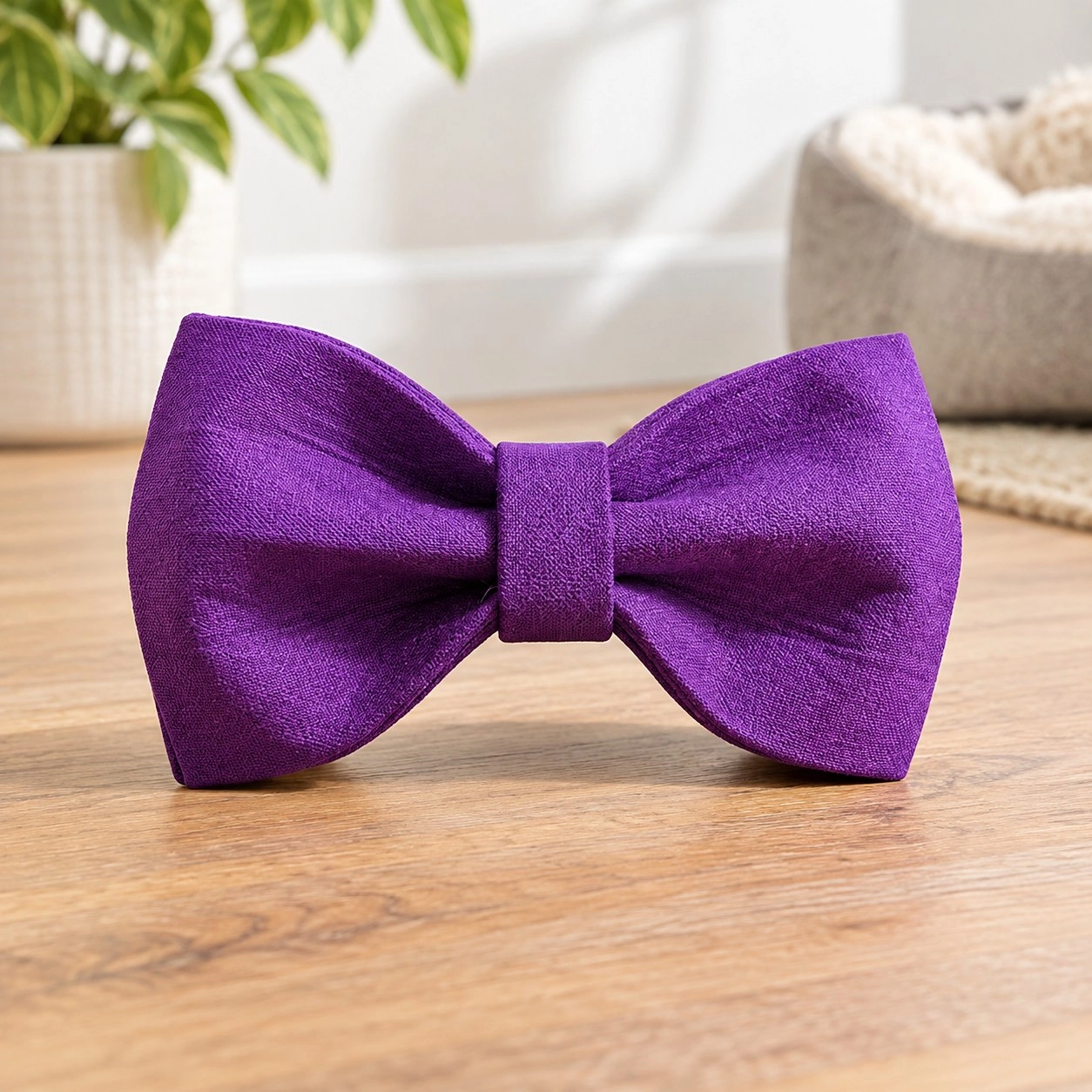 Pawsome Pets New York Nœud papillon - Amour violet — Vêtements pour chiens