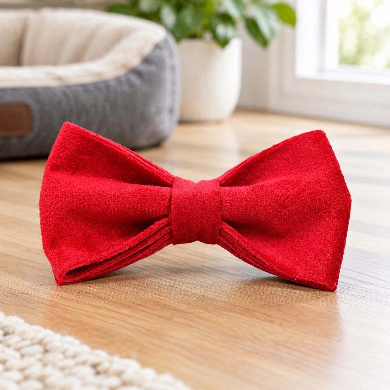 Pawsome Pets New York Nœud papillon - Rouge — Vêtements pour chiens