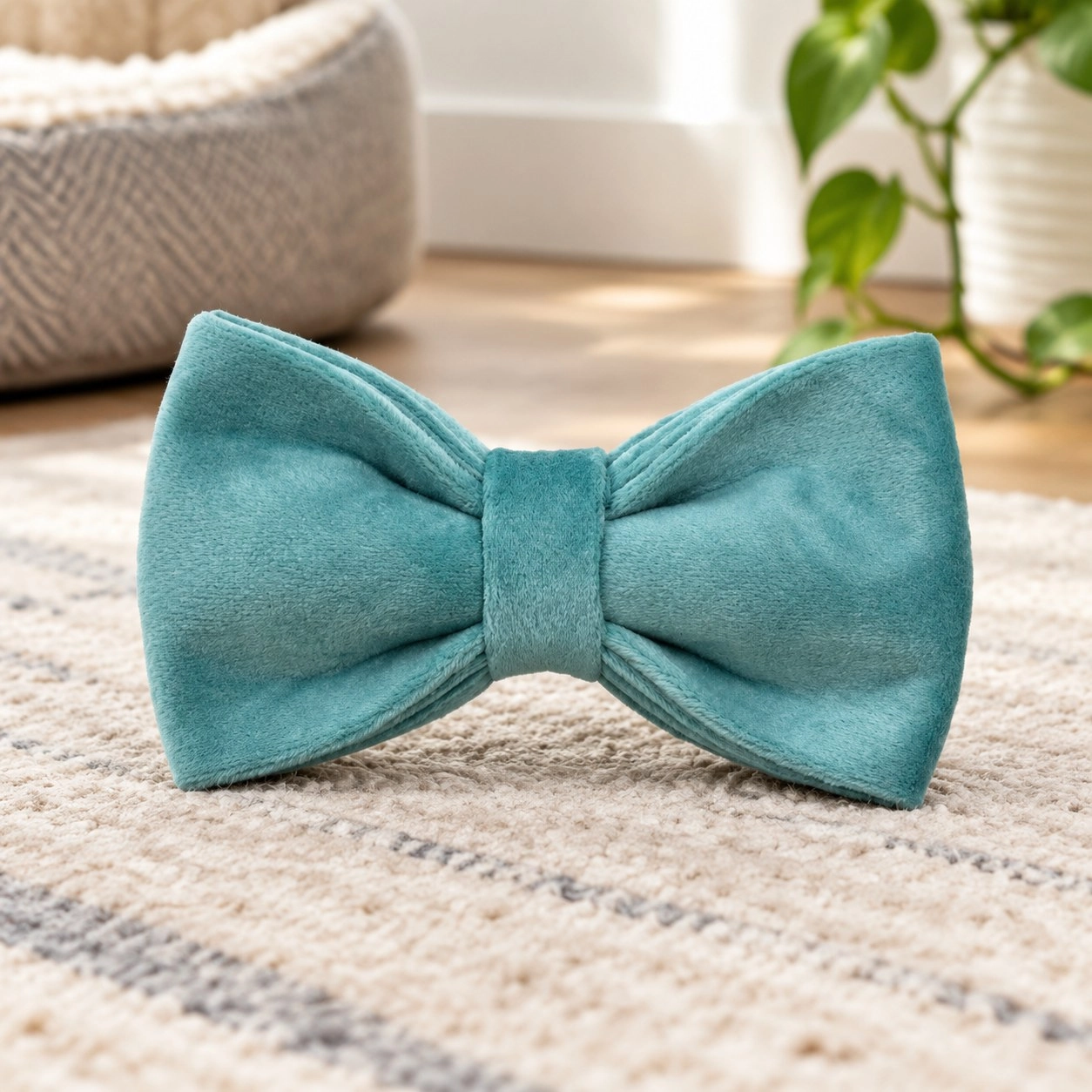 Pawsome Pets New York Nœud papillon - Bleu rivière — Vêtements pour chiens