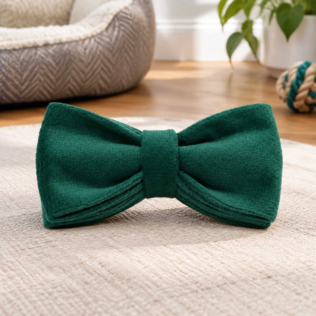 Pawsome Pets New York Nœud papillon - Vert viridian — Vêtements pour chiens