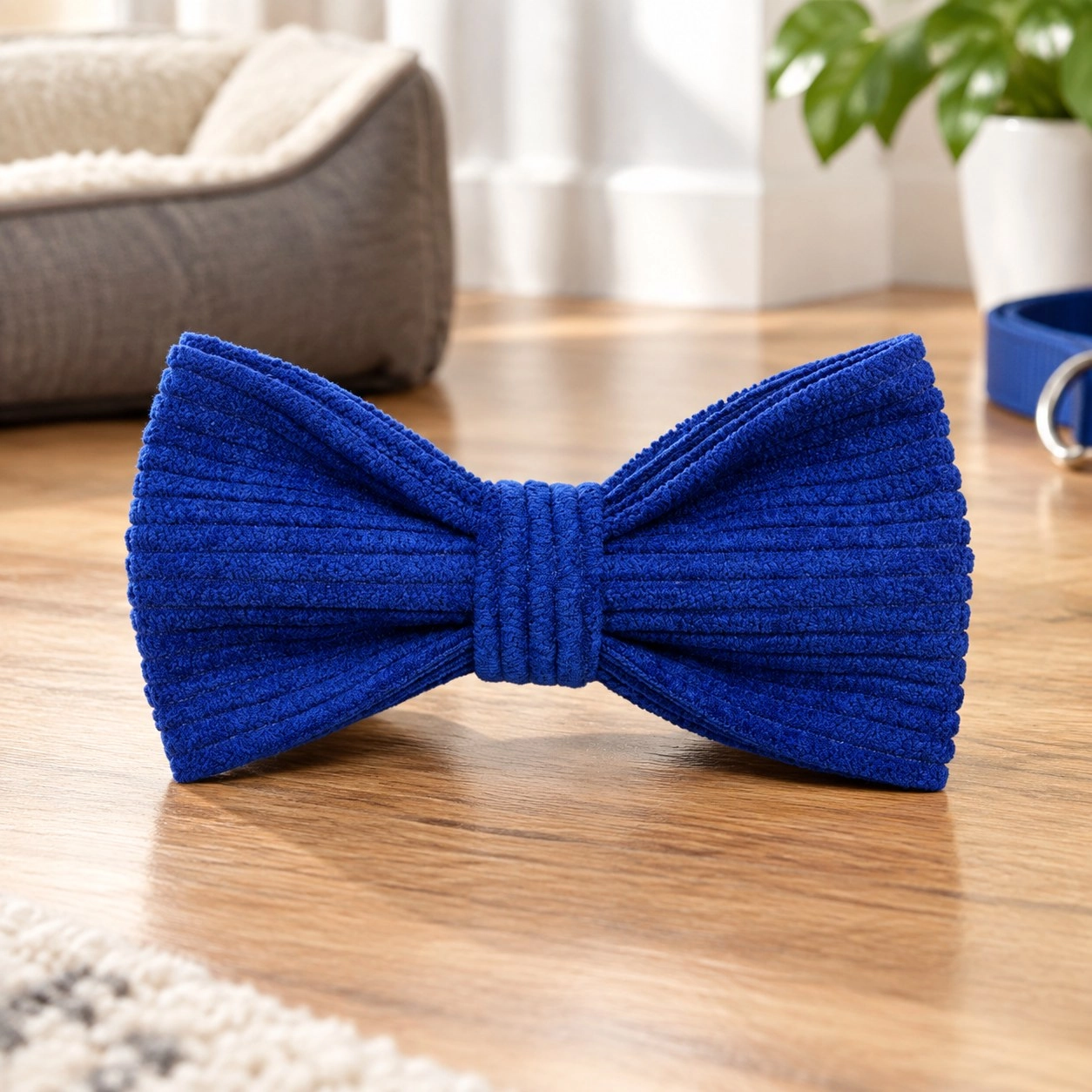 Pawsome Pets New York Nœud papillon - Bleu vif — Vêtements pour chiens