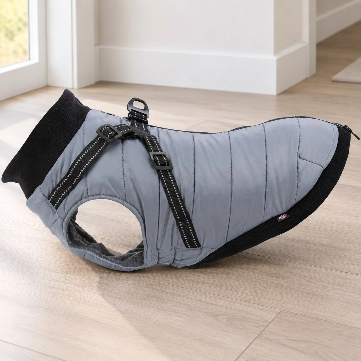 Manteau pour chien Trixie Pontis Grey — Vêtements pour chiens