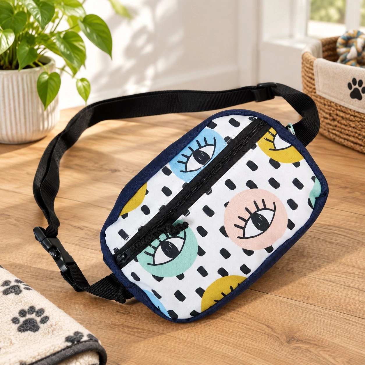 Drinbags Sacoche à friandises pour chien ALL SEEING EYES