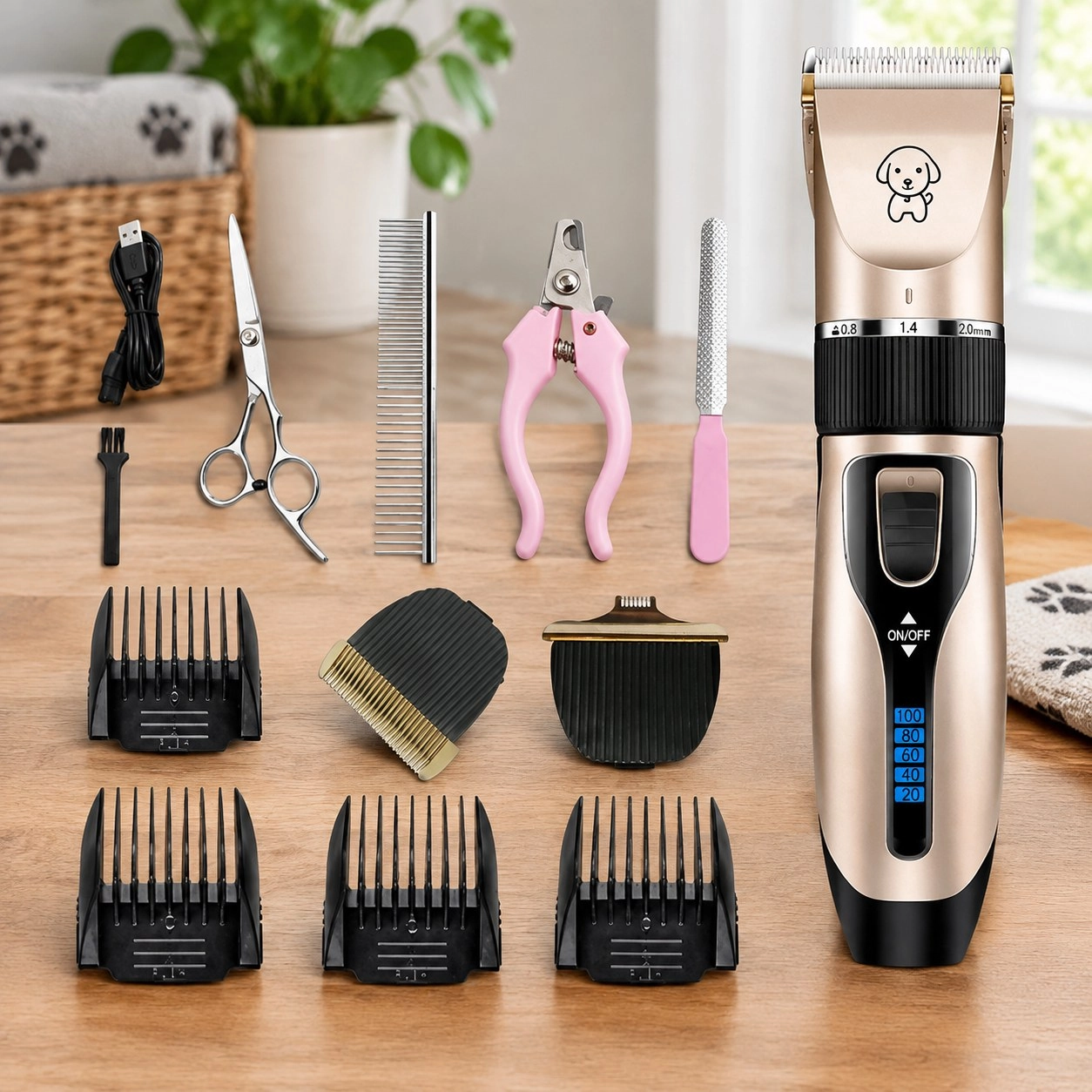 Oba Tondeuse électrique pour animaux — Toilettage