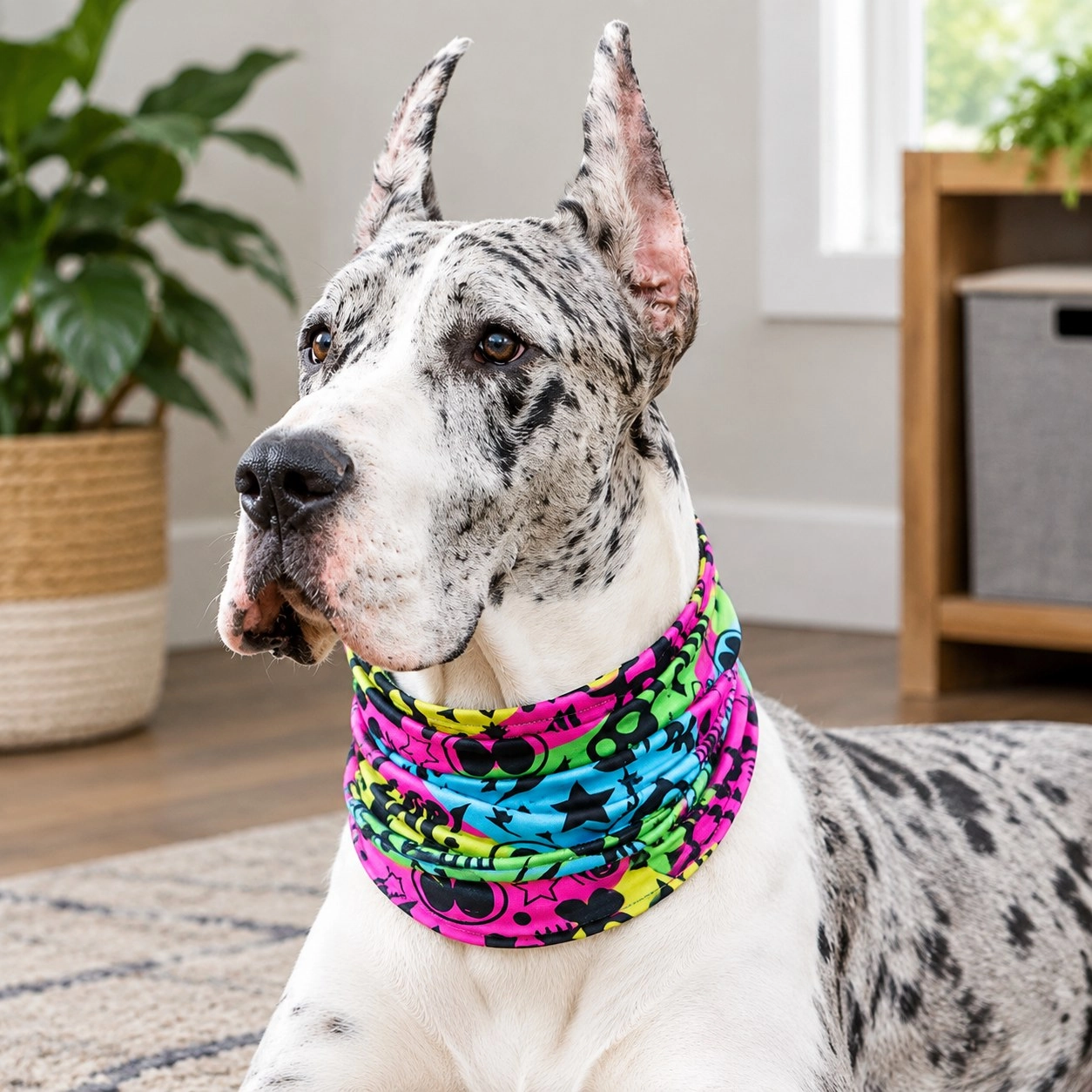 Graffiti Pup Scruff — Bandanas, bows and coats
