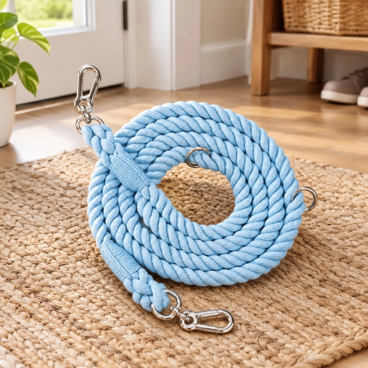 Pawsome Pets New York Laisse en corde pour chien mains libres - Blumond — Colliers, laisses et harnais