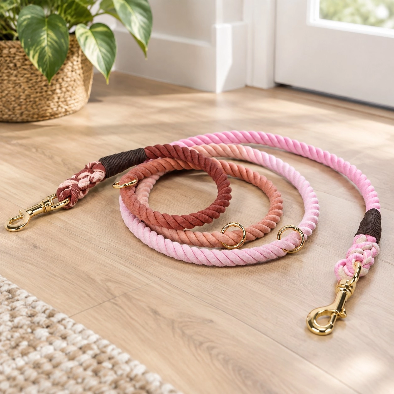Pawsome Pets New York Laisse en corde pour chien mains libres - Mystical fairytale — Colliers, laisses et harnais