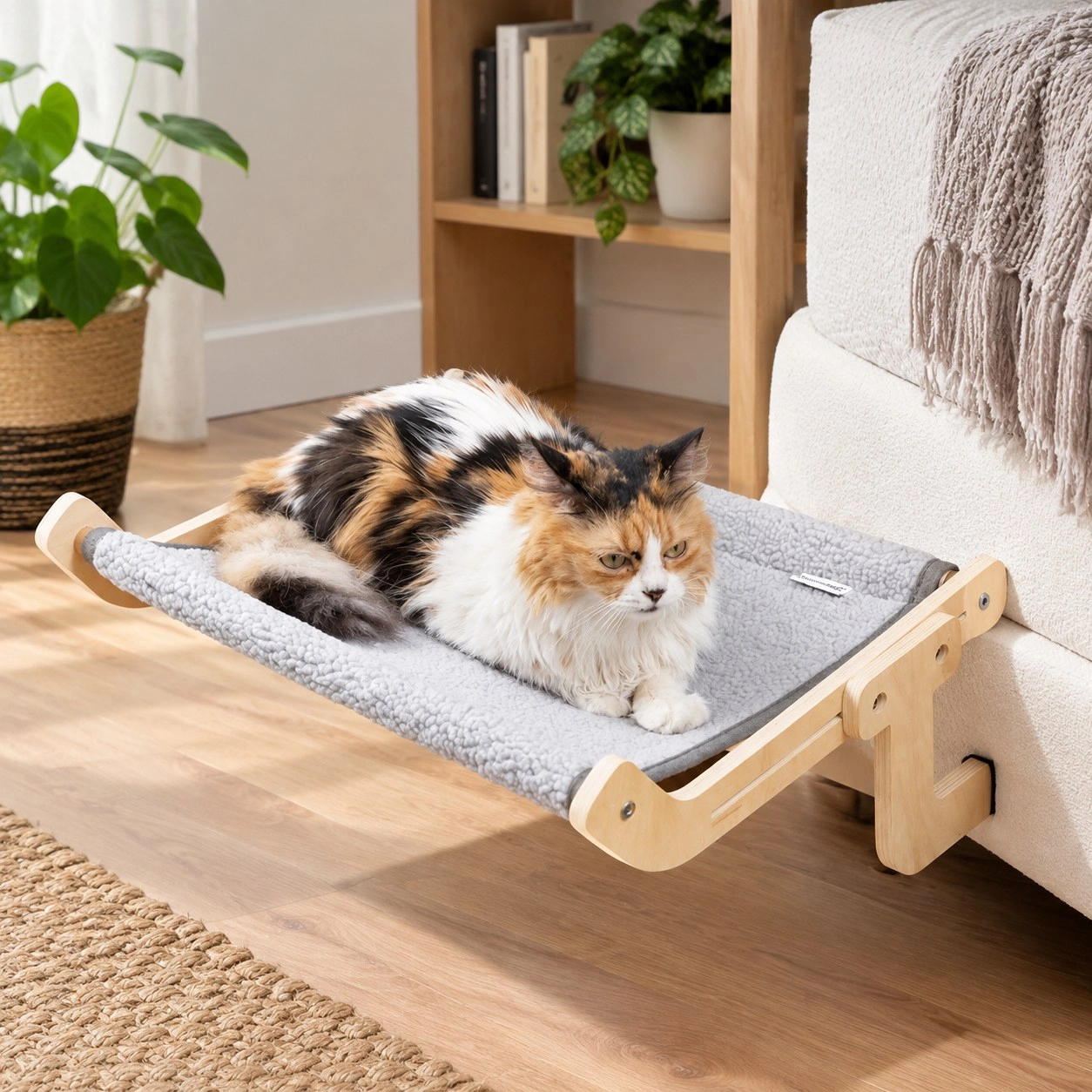 Hamac suspendu pour chats Hamacat InnovaGoods — Arbres à chat et griffoirs
