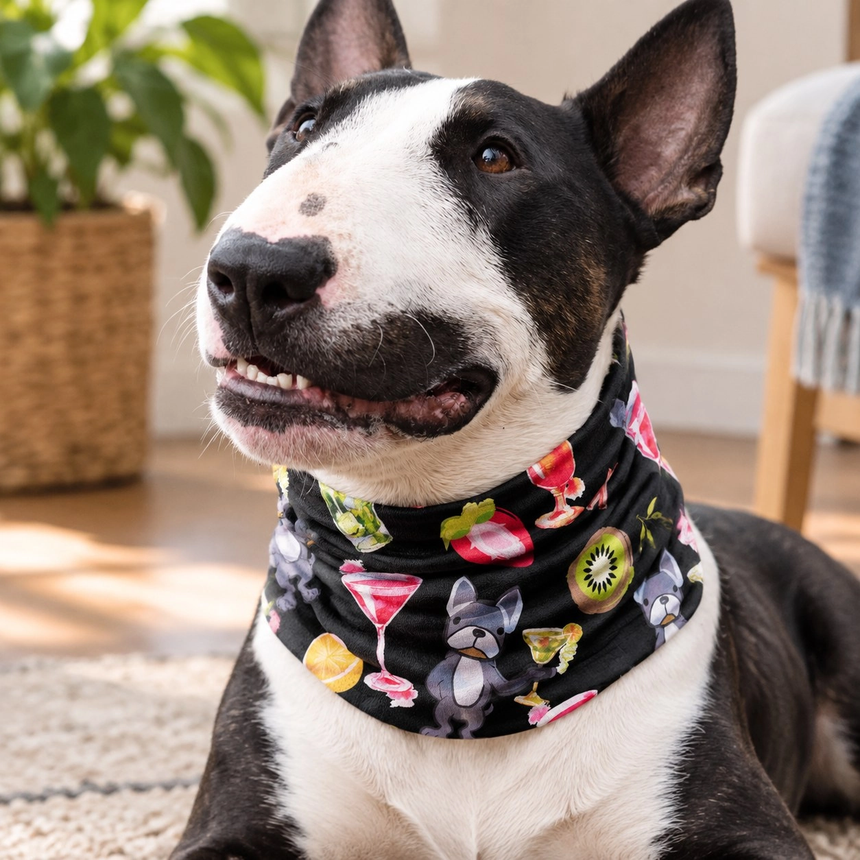 Happy Hour Pup Scruff — Bandanas, bows and coats