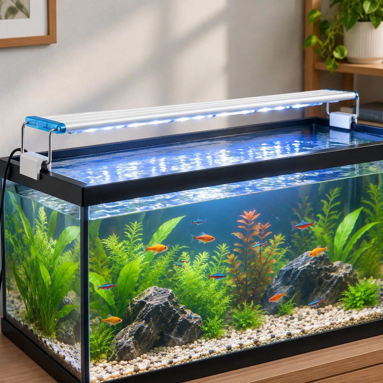 Can Lampe pour aquarium