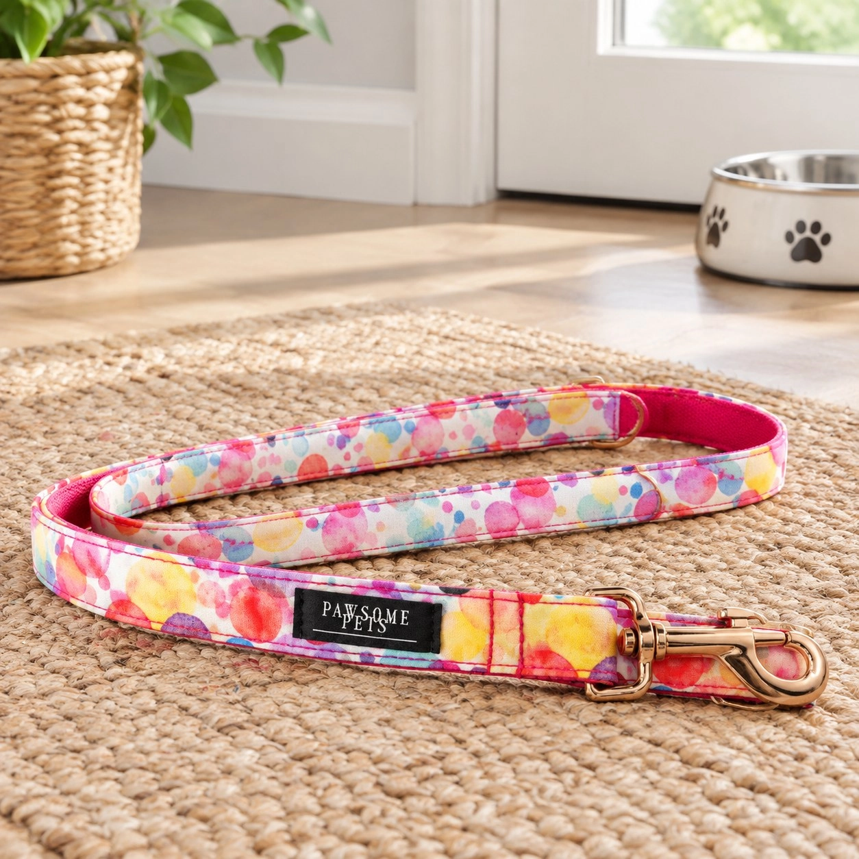 Pawsome Pets New York Laisse - Oh my bubbles — Colliers, laisses et harnais