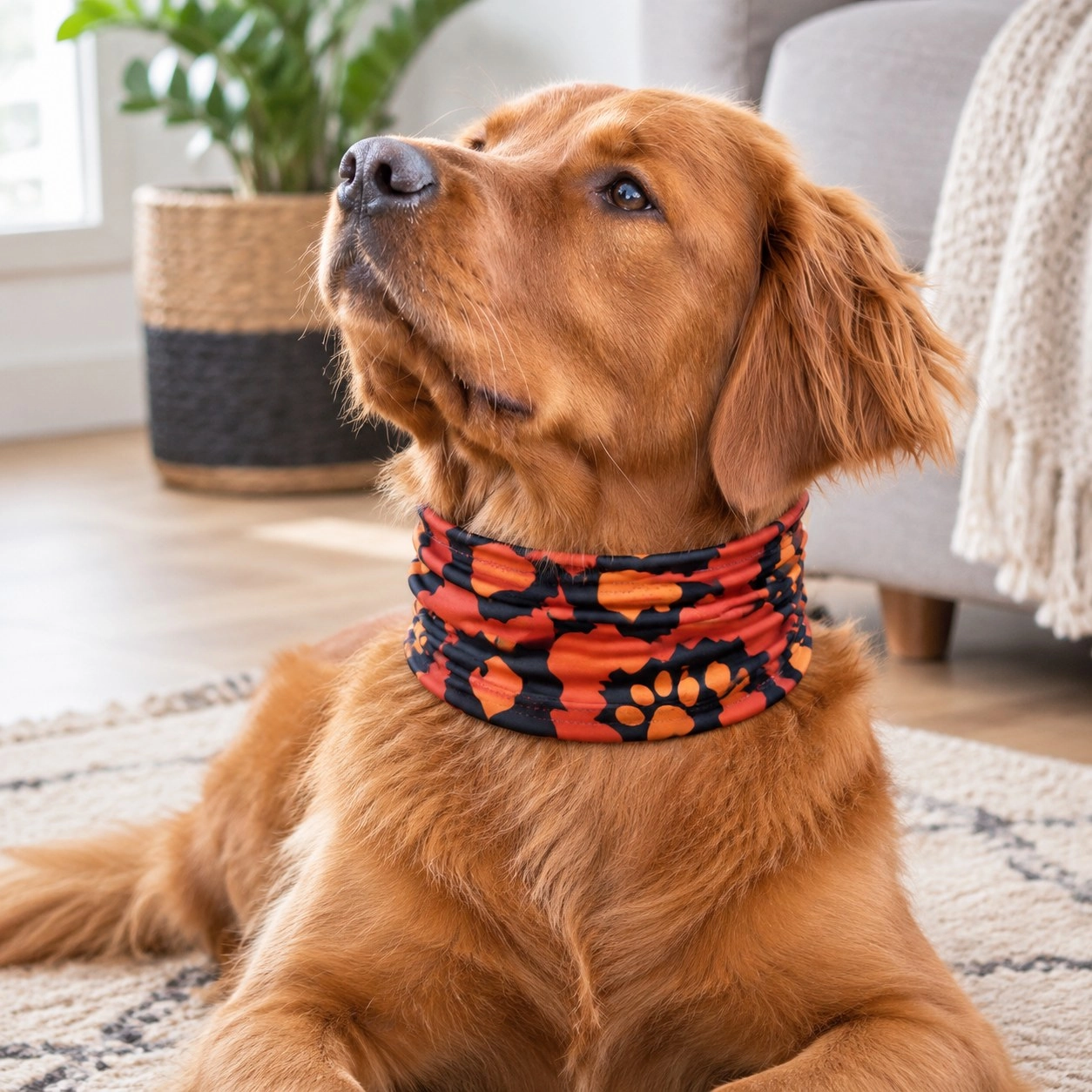 Pup Scruffs Tour de cou pour chien Leopawd Skin — Vêtements pour chiens
