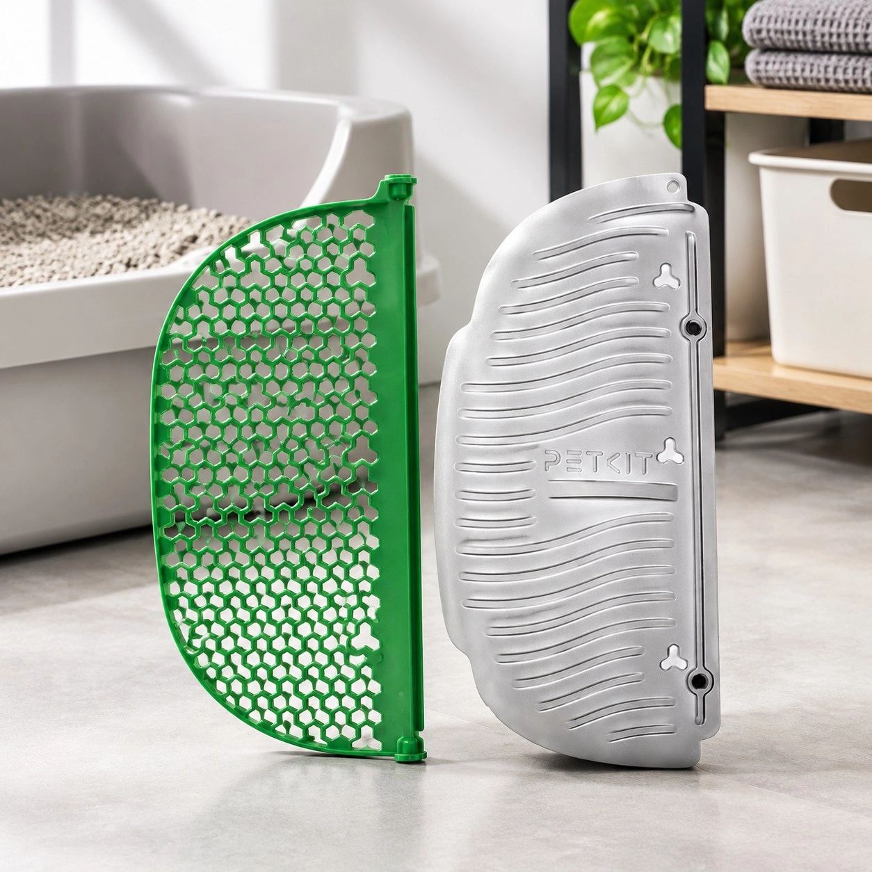 Petkit Europe Kit d'Éplucheur de Litière Magnétique pour Chats