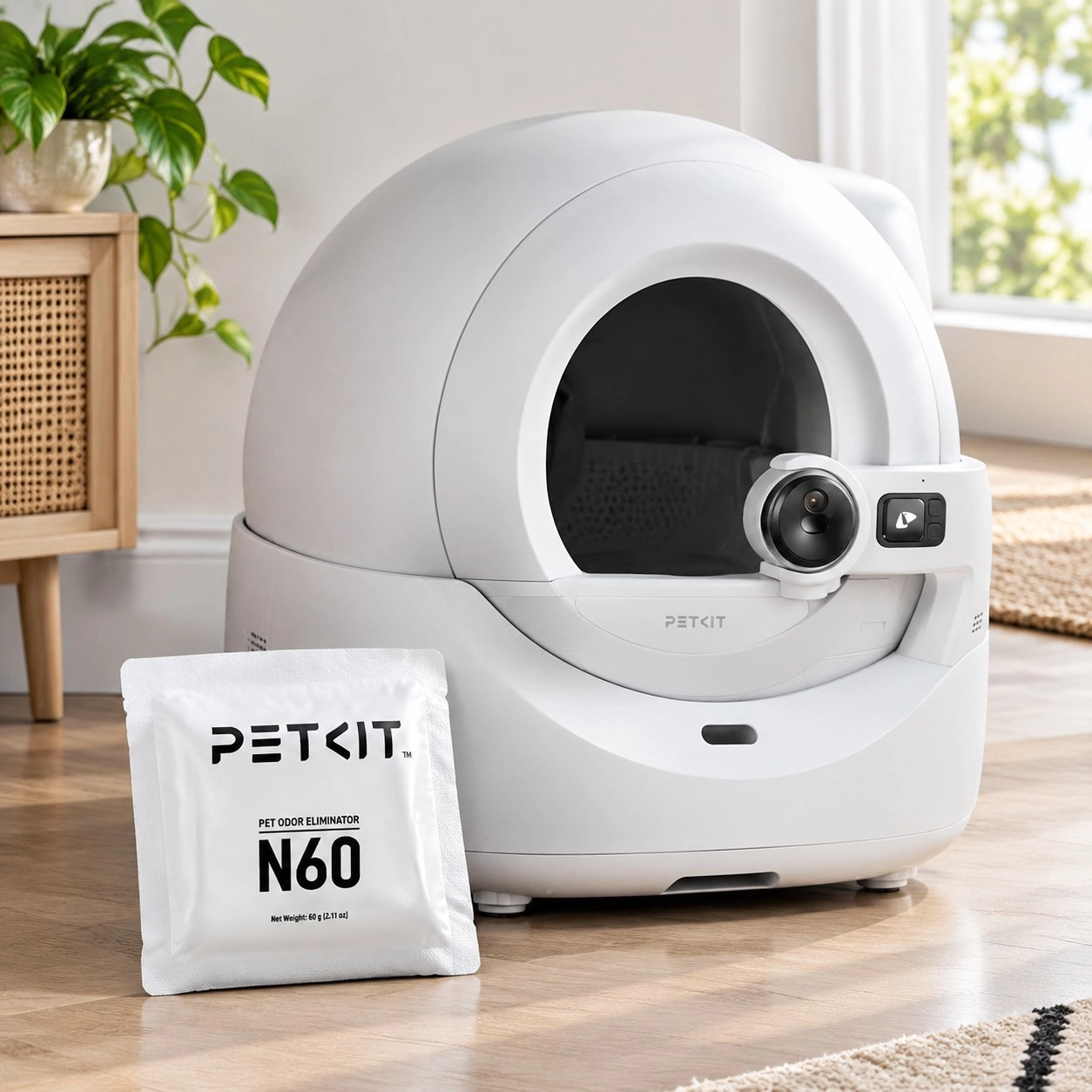 Pet Odor Eliminator N60 — Litter and trays