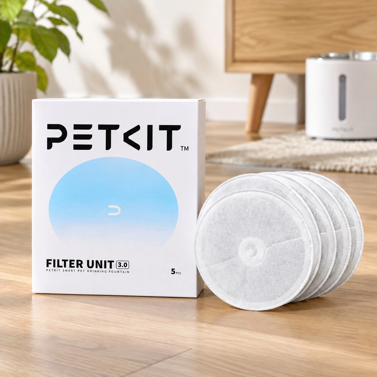 Petkit Europe PETKIT Unité de filtre 3.0 | 5 pcs