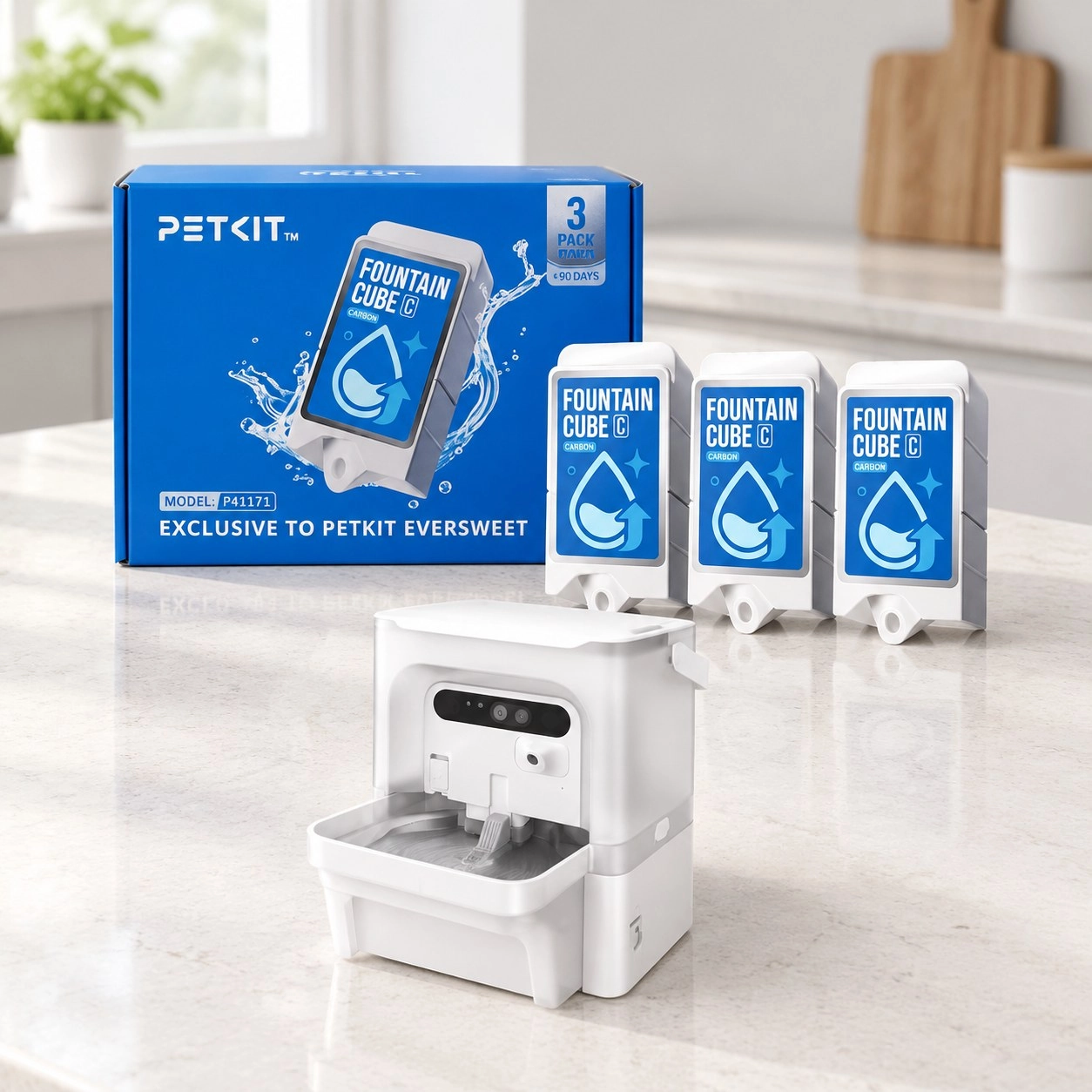 Petkit Europe PRÉCOMMANDE : Cube C Fountain — Gamelles, distributeurs et fontaines