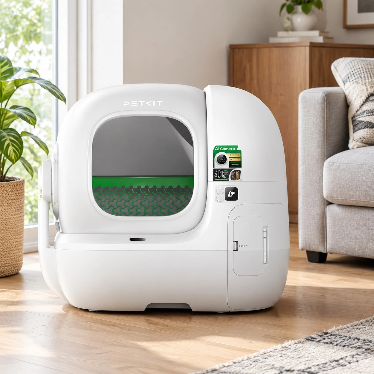 Petkit Europe Purobot Max Pro 2 Bac à litière automatique pour chat