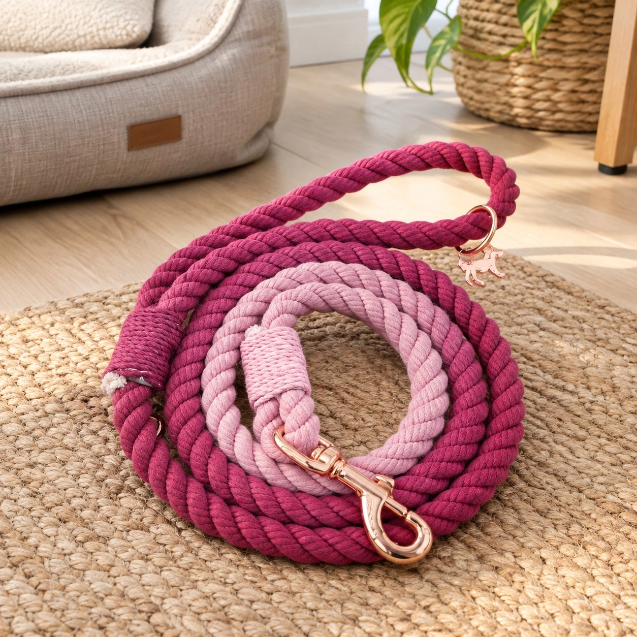 Pawsome Pets New York Laisse en corde - Anna — Colliers, laisses et harnais