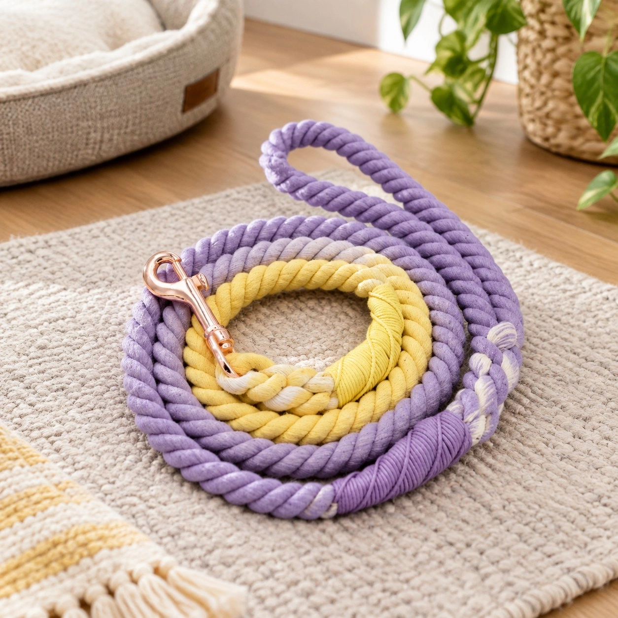 Pawsome Pets New York Laisse en corde - Aurora — Colliers, laisses et harnais