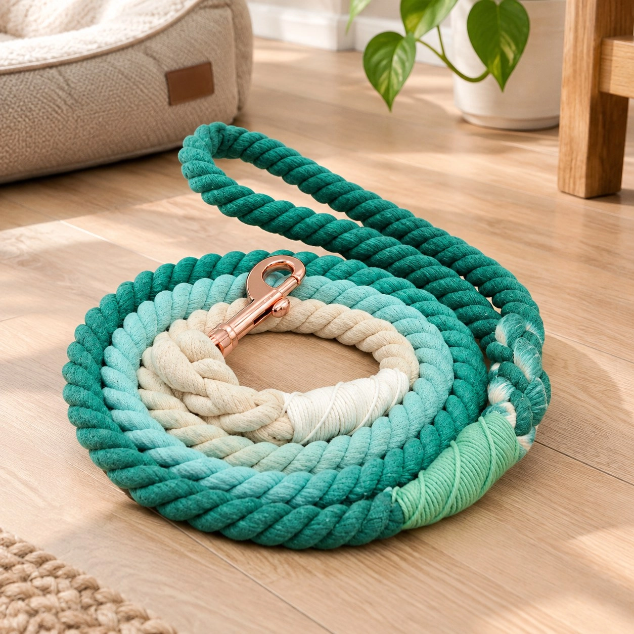 Pawsome Pets New York Laisse en corde - Chrysanthemum — Colliers, laisses et harnais