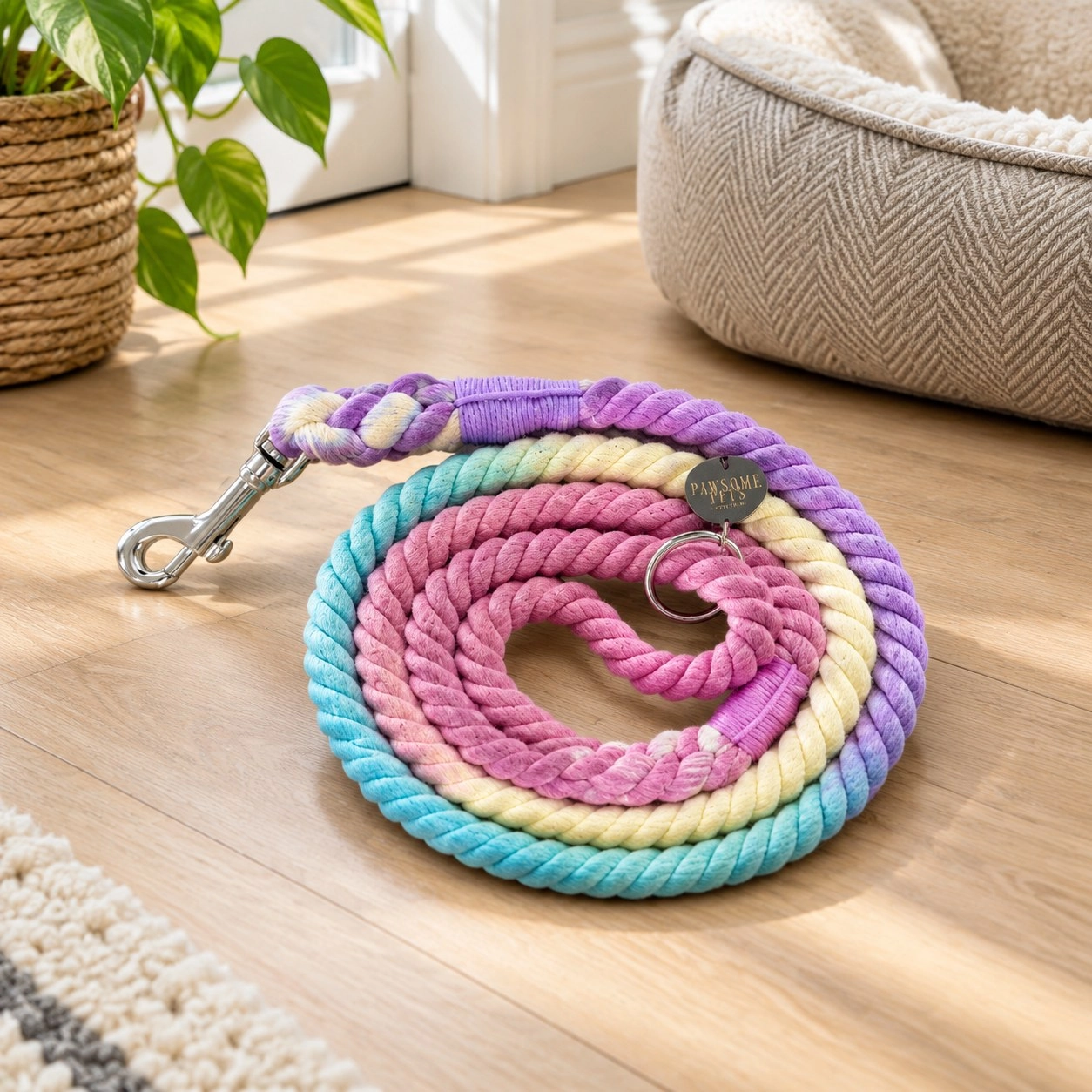 Pawsome Pets New York Laisse en corde - Daydream — Colliers, laisses et harnais