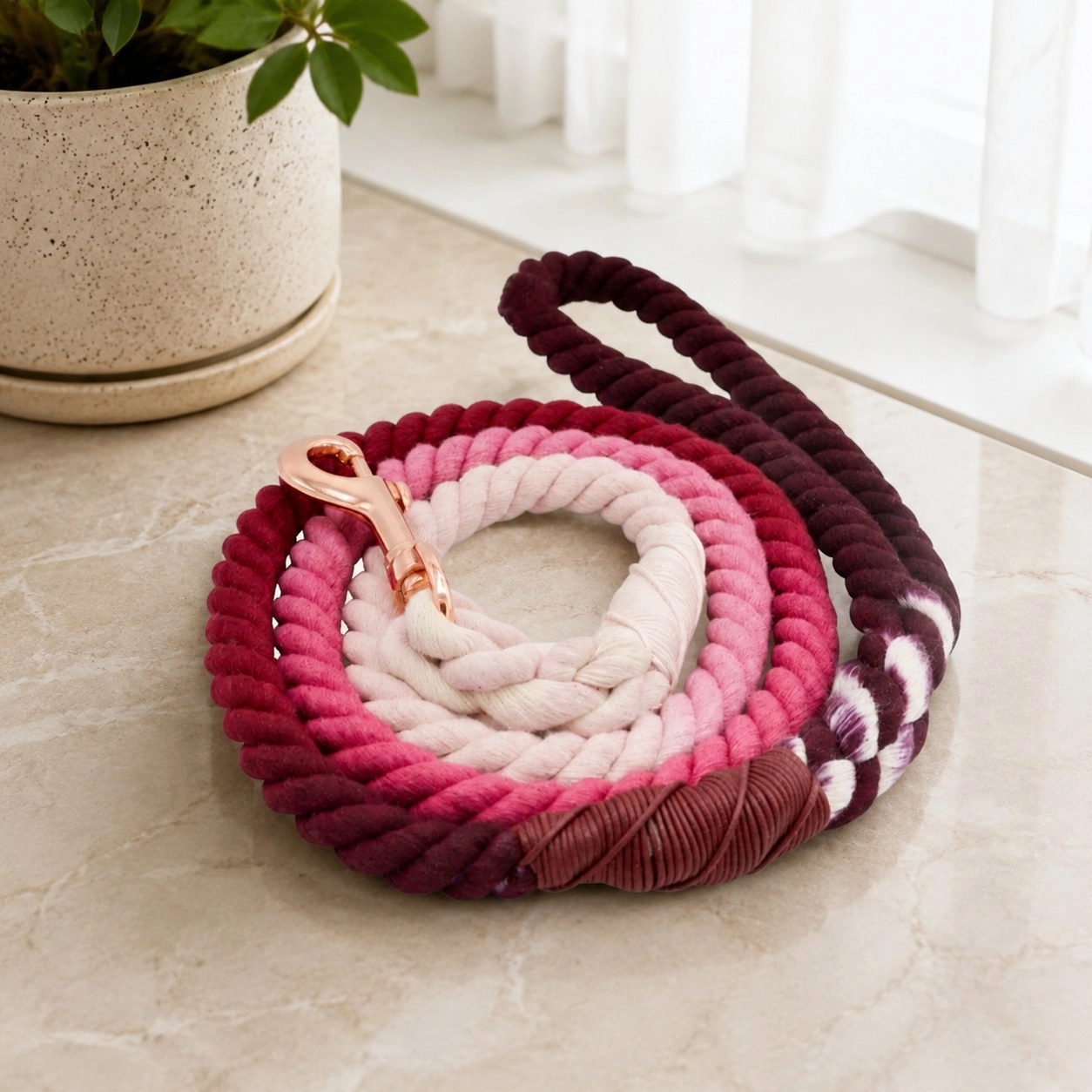 Pawsome Pets New York Laisse en corde - Lily — Colliers, laisses et harnais