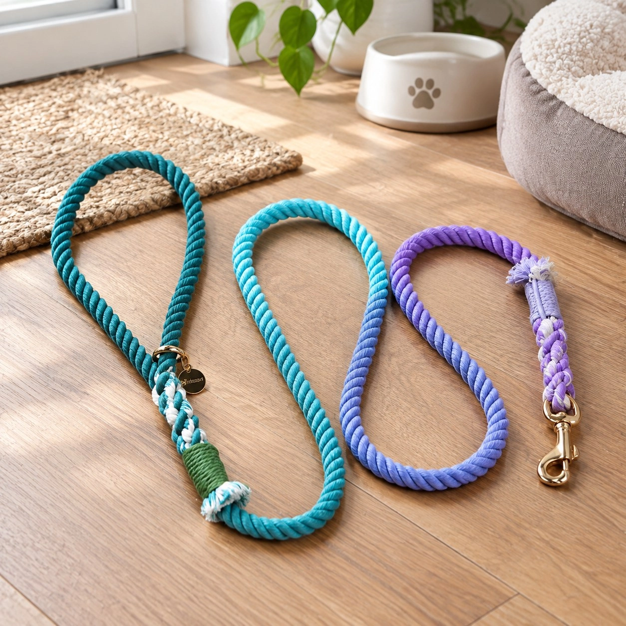Pawsome Pets New York Laisse en corde - My mermaid — Colliers, laisses et harnais