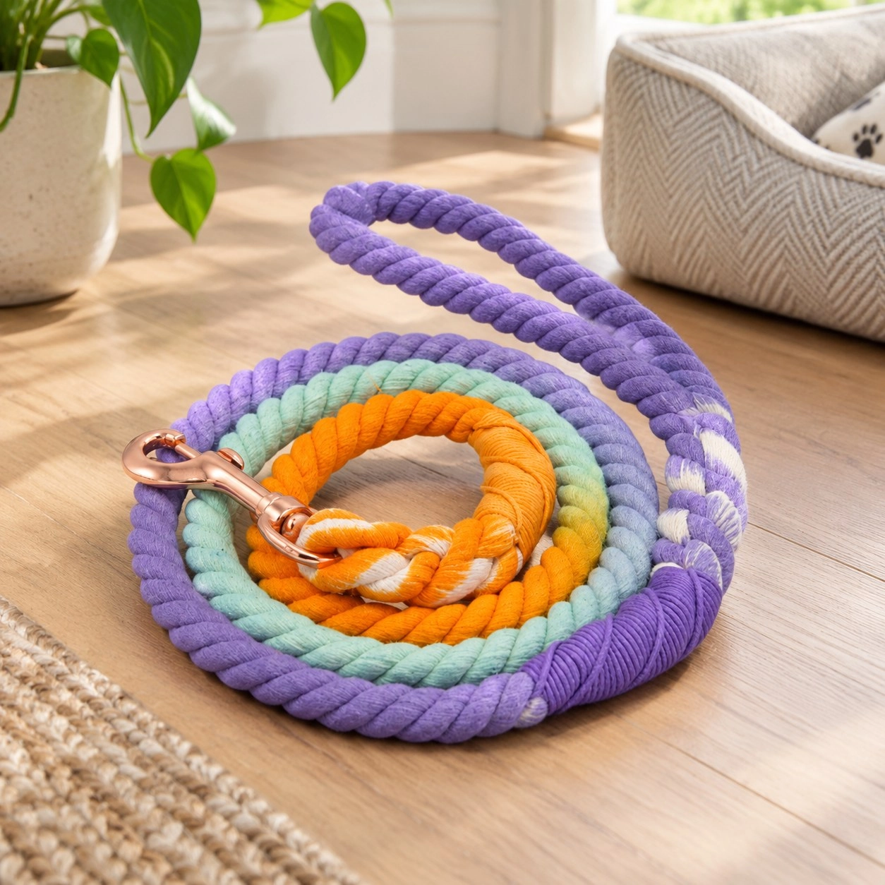 Pawsome Pets New York Laisse en corde - Pansy — Colliers, laisses et harnais