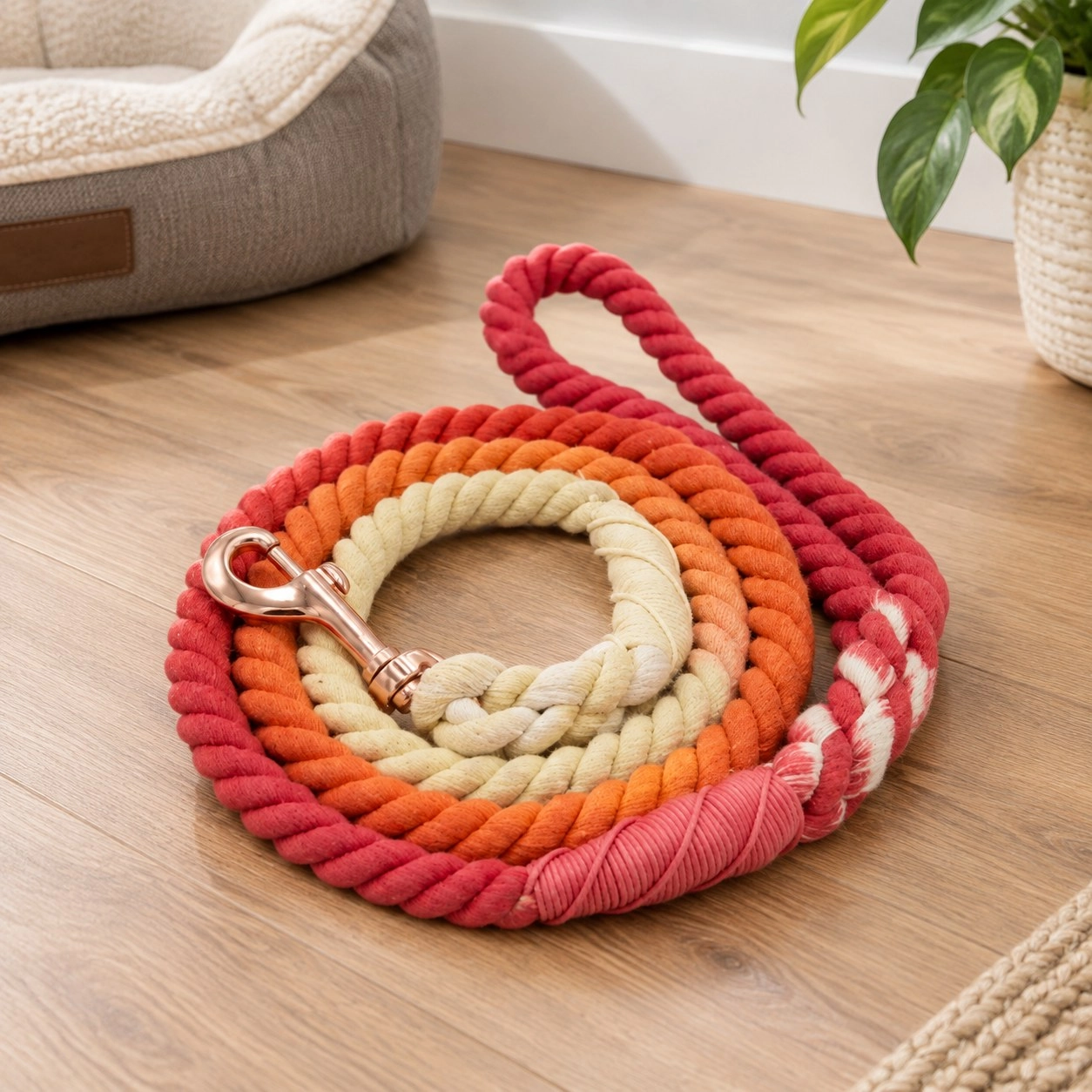 Rope leash - Poppy — Collars, leads and harnesses