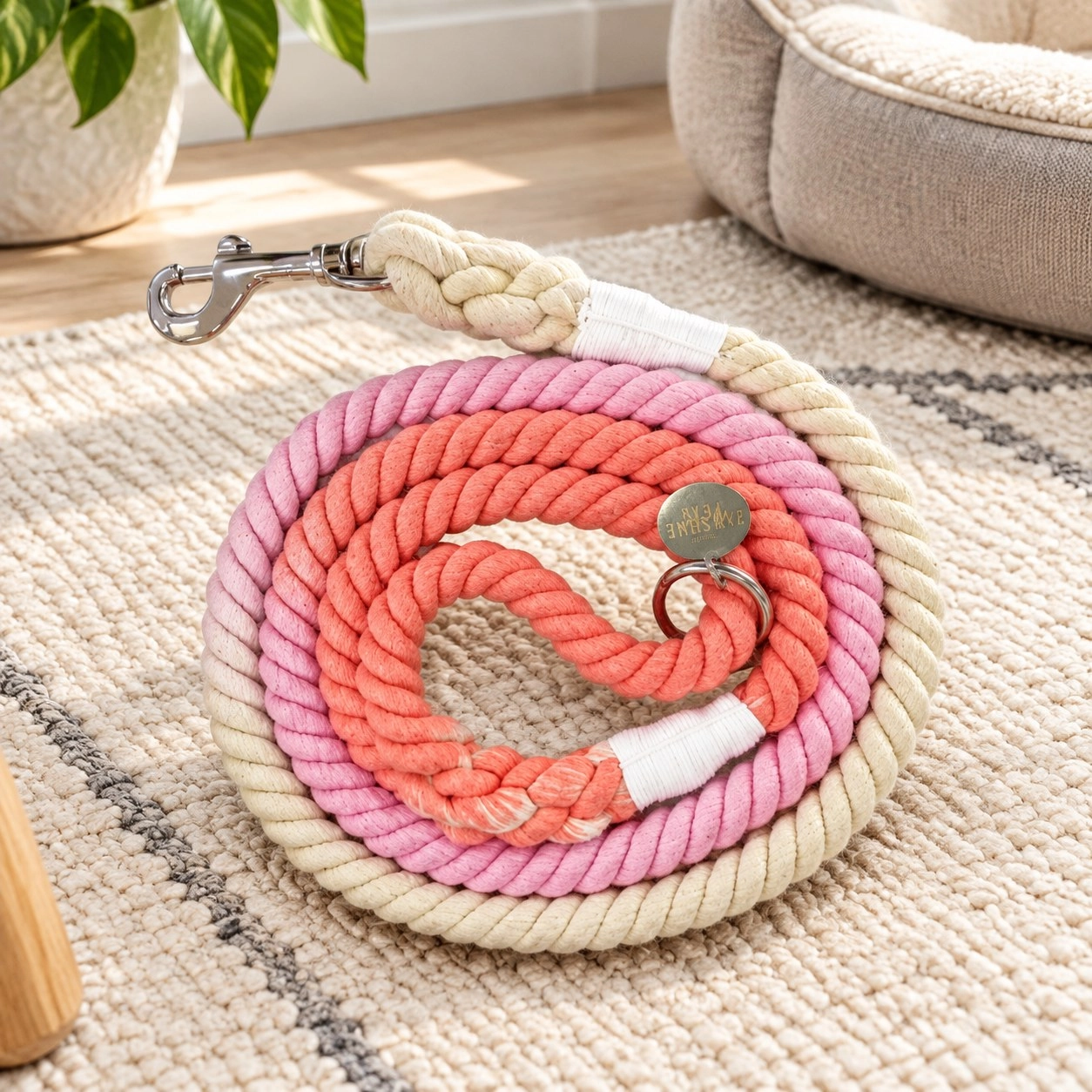 Pawsome Pets New York Laisse en corde - Merveilleux — Colliers, laisses et harnais