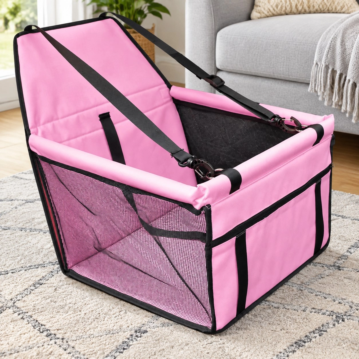 Oba Sac de transport pour voiture sécurisé pour animaux — Sacs de transport, sièges auto et sacs de voyage