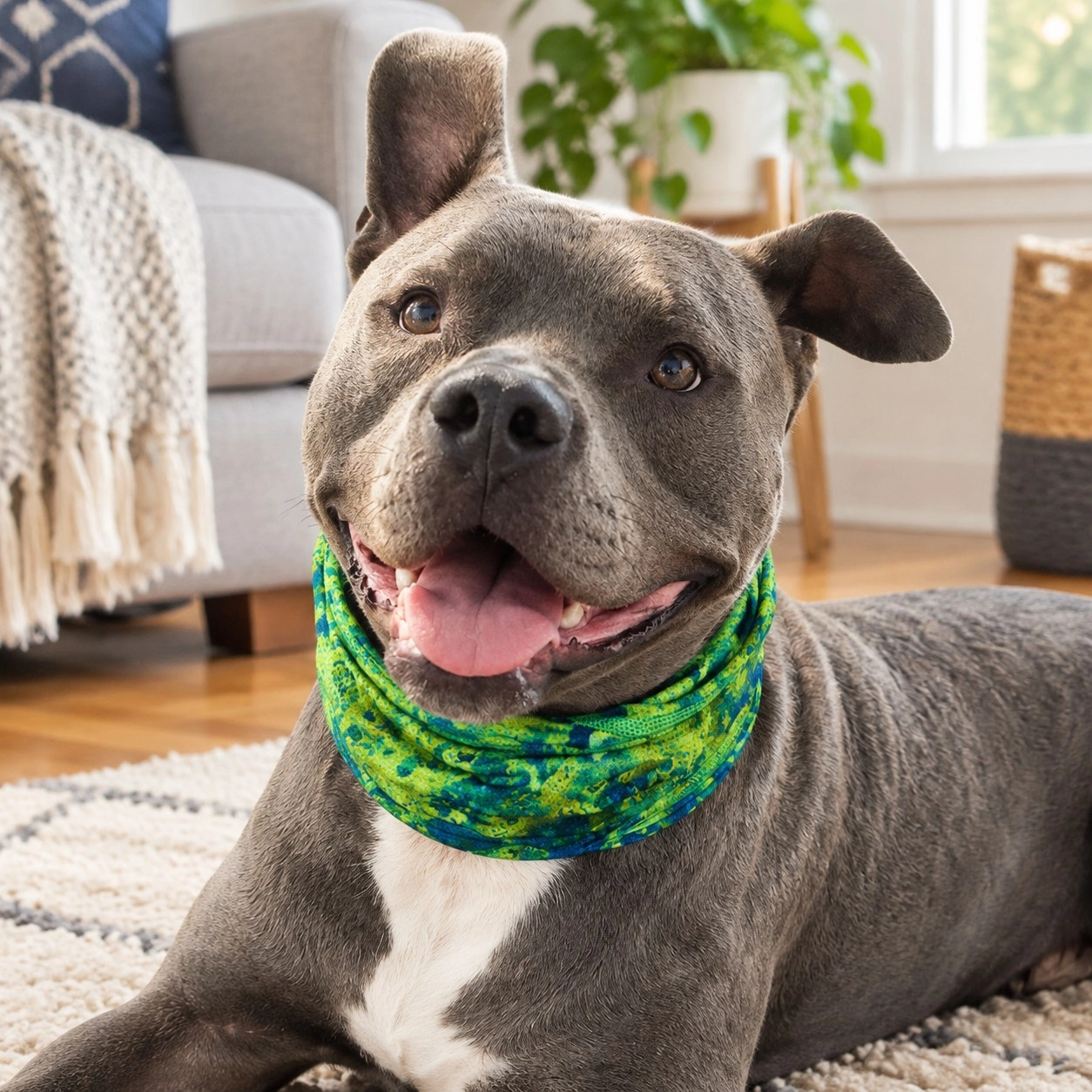 Pup Scruffs Salty Dog Tour de cou pour chien — Vêtements pour chiens