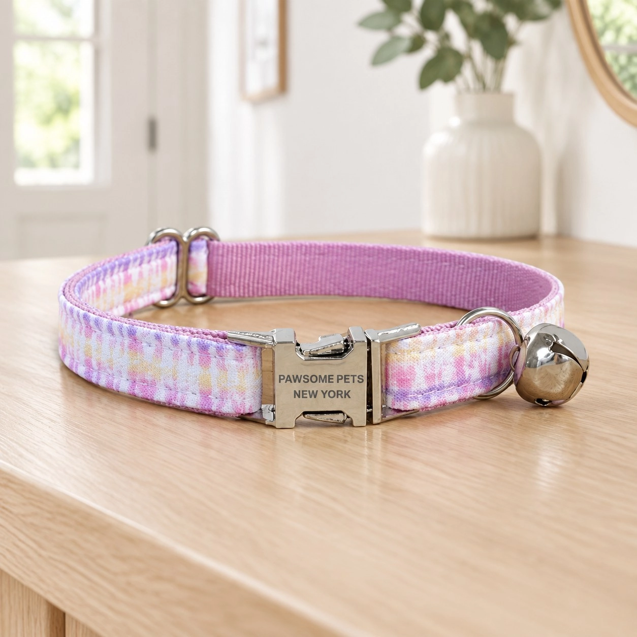 Pawsome Pets New York Collier pour petit chien et chat - Lilas