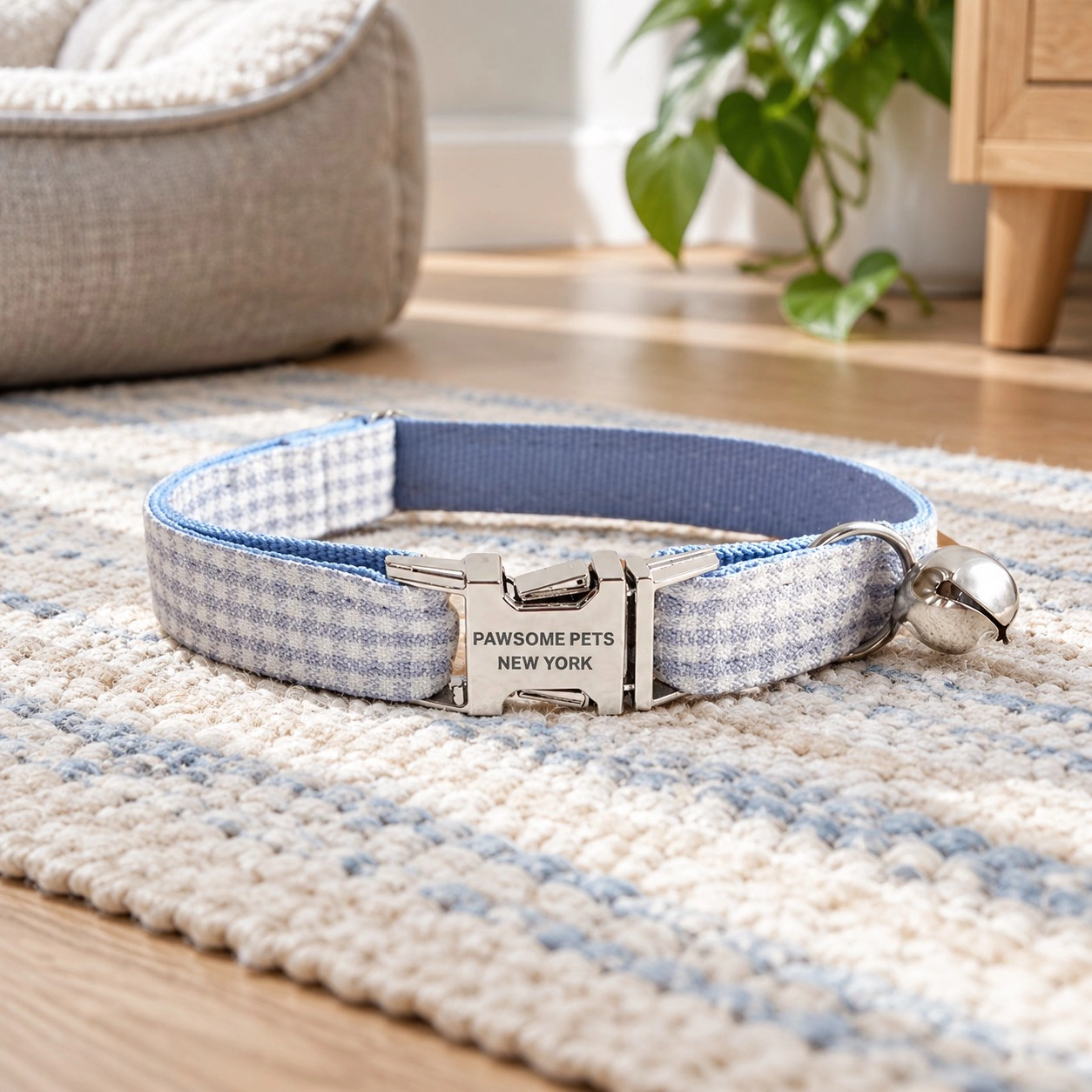 Pawsome Pets New York Collier pour petit chien et chat - Lilas pâle